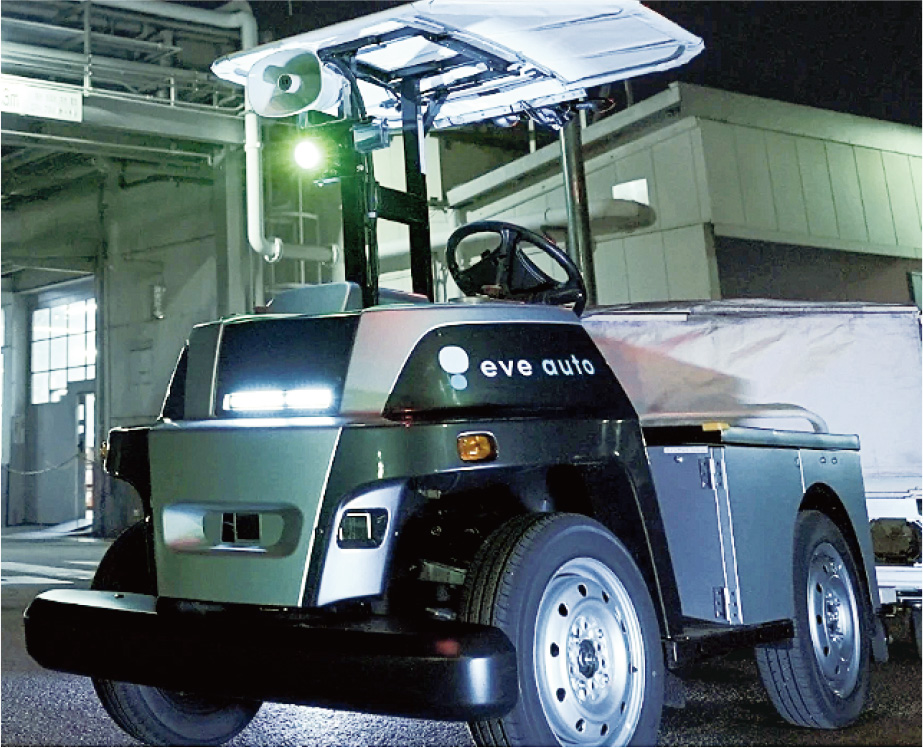 無人搬送車　屋外走行可能ＡＧＶ