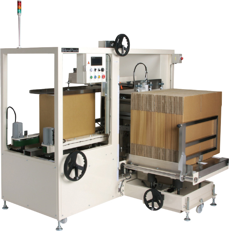 全自動粘着テープ製函機
