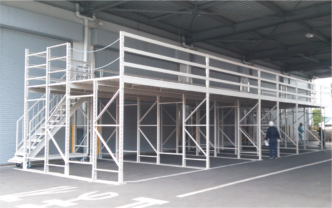 ユニットステージ・バーラック・タイヤラック