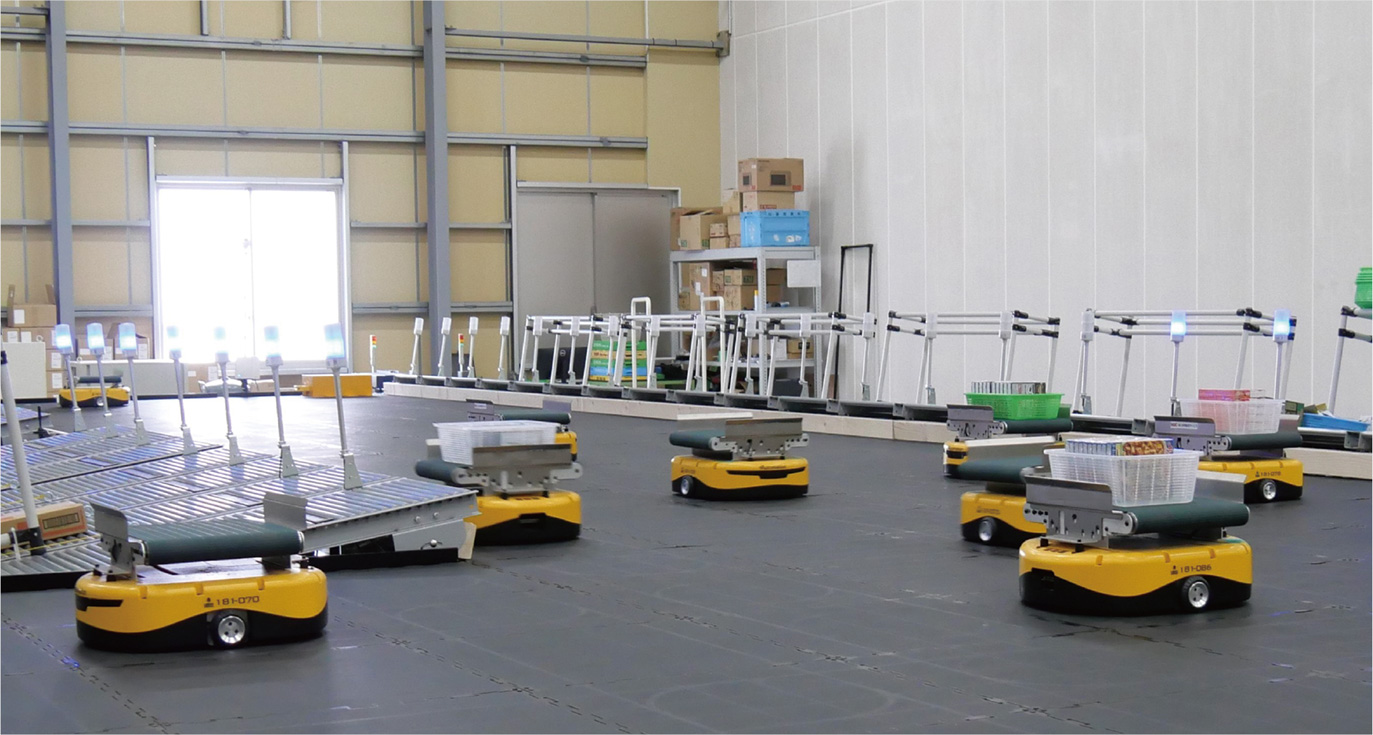 AGV 次世代型ソーティングロボット t-Sort