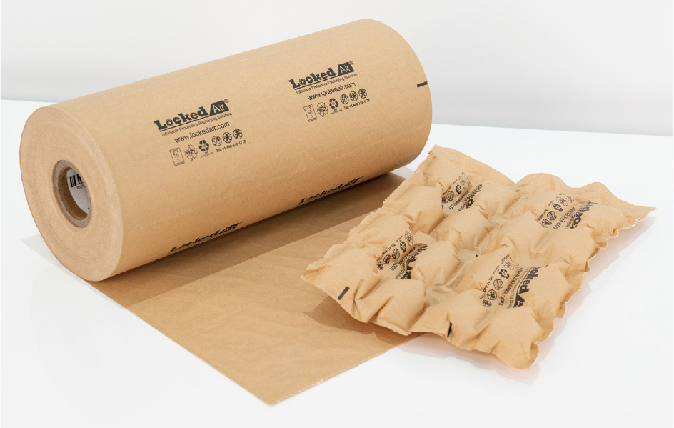 紙製エアー緩衝材製造機＆オートテアリングシステム