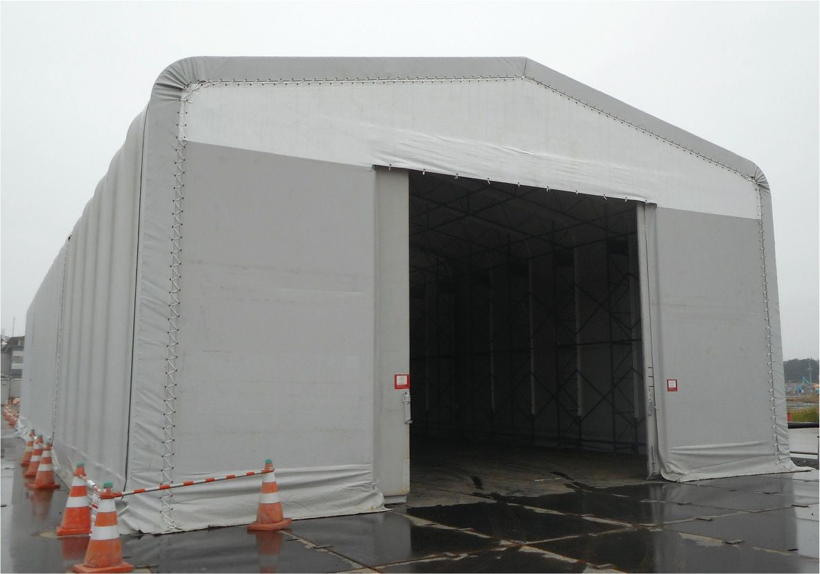 固定式レンタルテントハウス