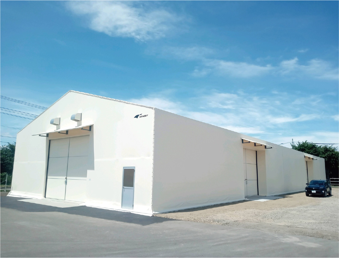 大型テント倉庫