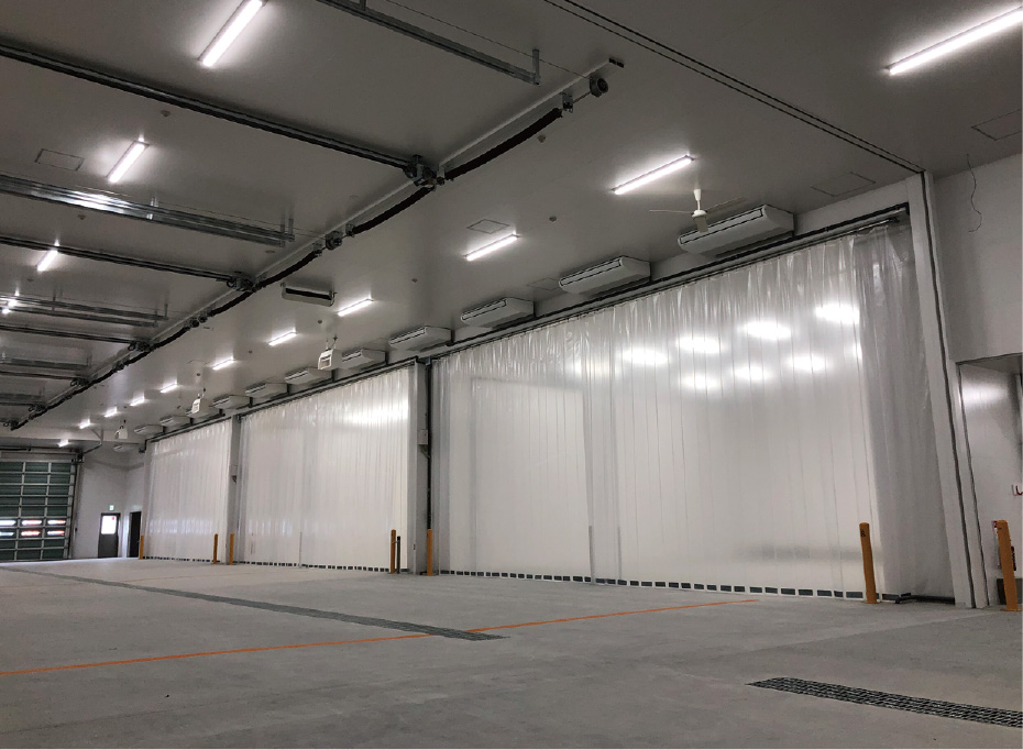 大型電動カーテン